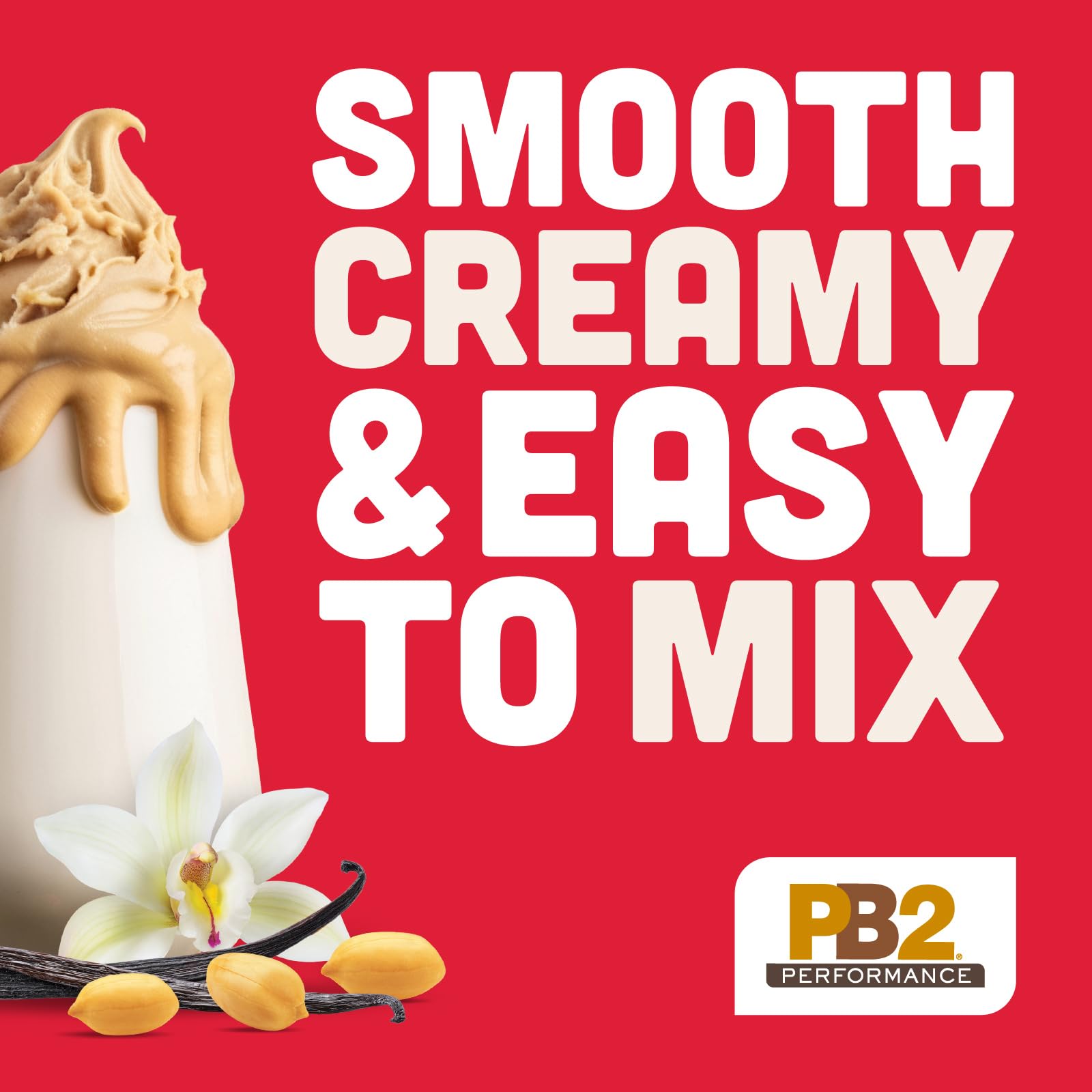 Batido preparado con PB2 mostrando bebida cremosa y recuperación rápida