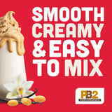 Batido preparado con PB2 mostrando bebida cremosa y recuperación rápida