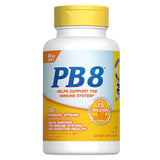 PB8 frasco frontal mostrando 60 cápsulas y diseño claro