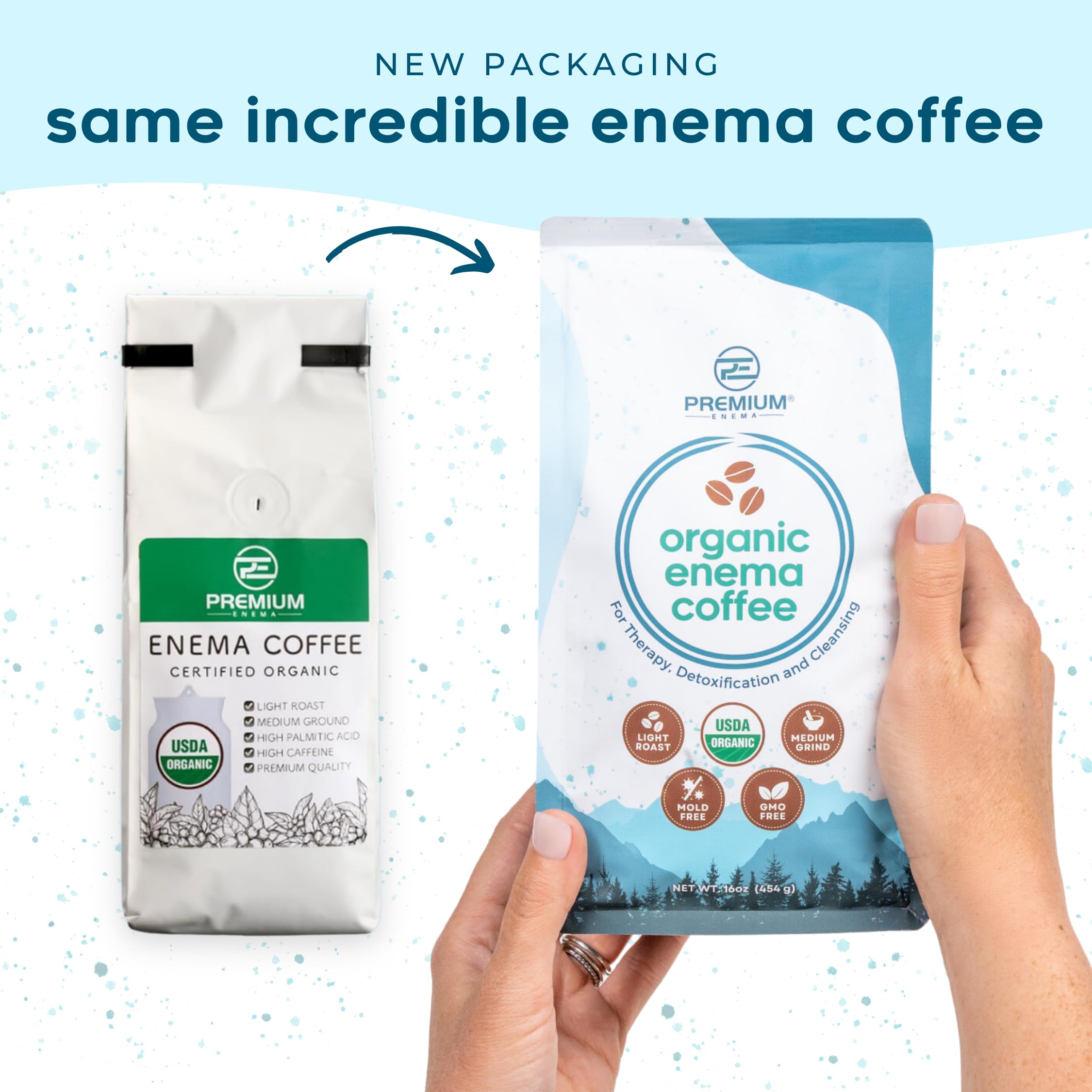 PE Premium Enema ambiente de bienestar, producto integrado en rutina