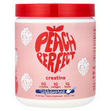 Peach Perfect frasco frontal mostrando etiqueta y 30 servicios, fácil identificación de beneficios