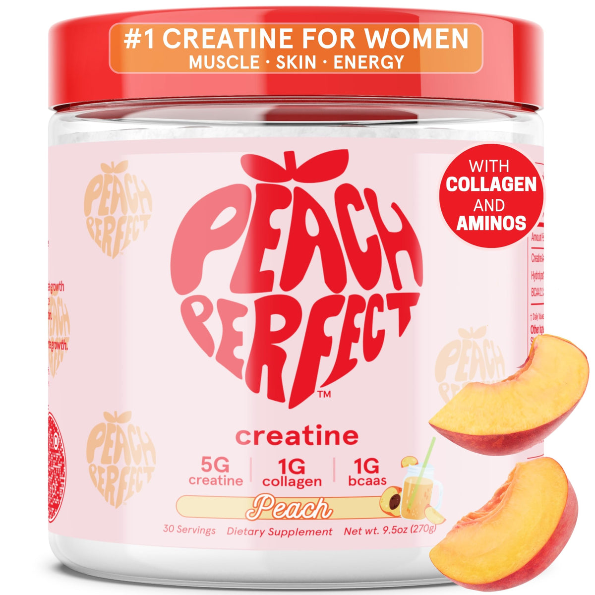 Peach Perfect envase frontal mostrando diseño y sabor pink lemonade y conveniencia
