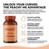 PEACHY Me ingredientes naturales seleccionados para firmeza