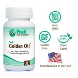 Peak Pure & Natural detalle de la etiqueta que señala orgánico y libre de hexanos