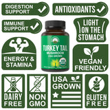 Peak Performance etiqueta con sello USDA Certified Organic y certificaciones
