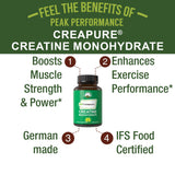 Peak Performance etiqueta con certificaciones IFS, kosher y halal visibles