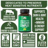 Peak Performance etiqueta con información de ingredientes y origen