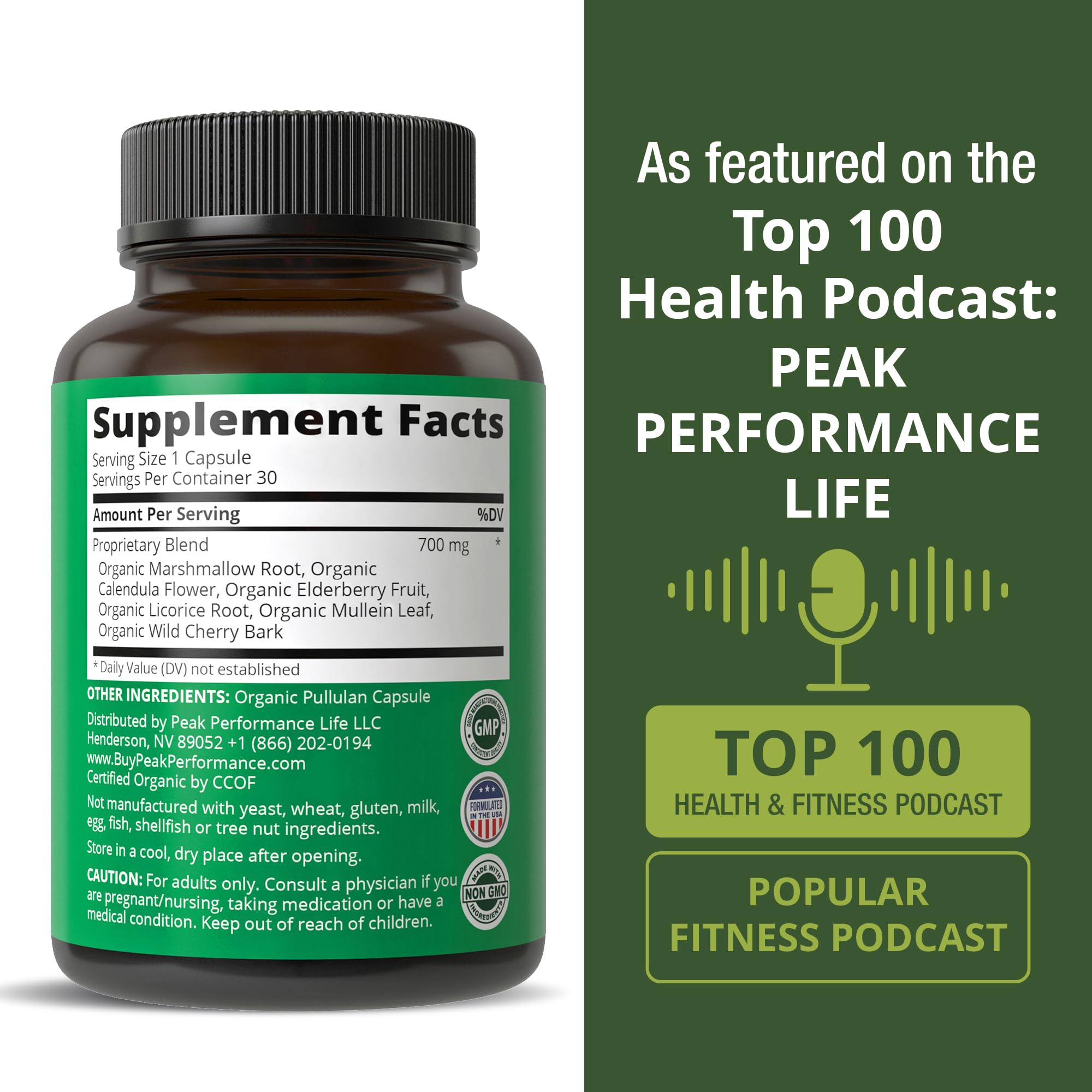 Peak Performance producto en ambiente relajado demostrando apoyo respiratorio natural