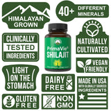 Peak Performance polvo de shilajit mostrando textura y pureza