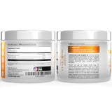 Peak Revival-X etiqueta con lista de ingredientes y certificación de pruebas