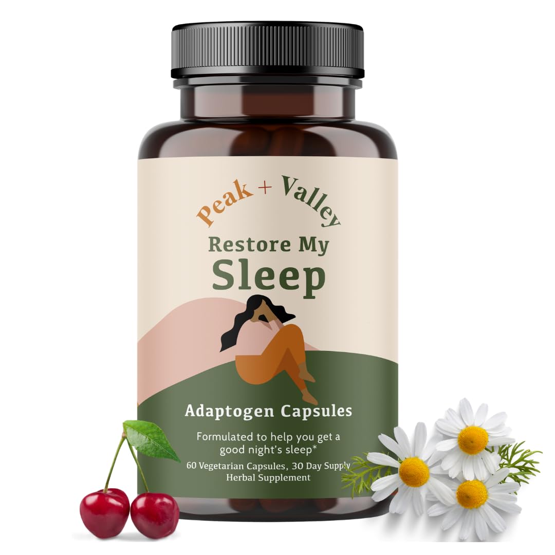 Peak + Valley envase delantero con etiqueta clara y lista de ingredientes para confianza