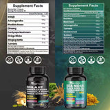 Peakhealth primer plano de cápsulas mostrando textura y pureza