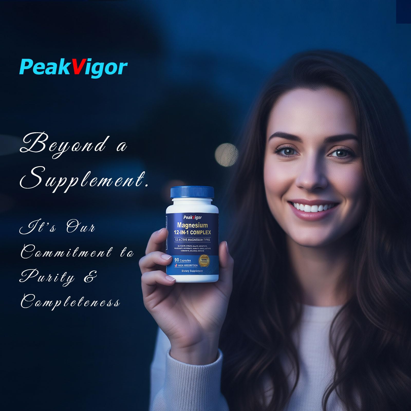 PeakVigor producto en entorno deportivo mostrando apoyo a la recuperación