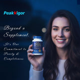 PeakVigor producto en entorno deportivo mostrando apoyo a la recuperación