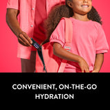 Pedialyte comparación de tamaño del sobre para facilitar transporte y uso
