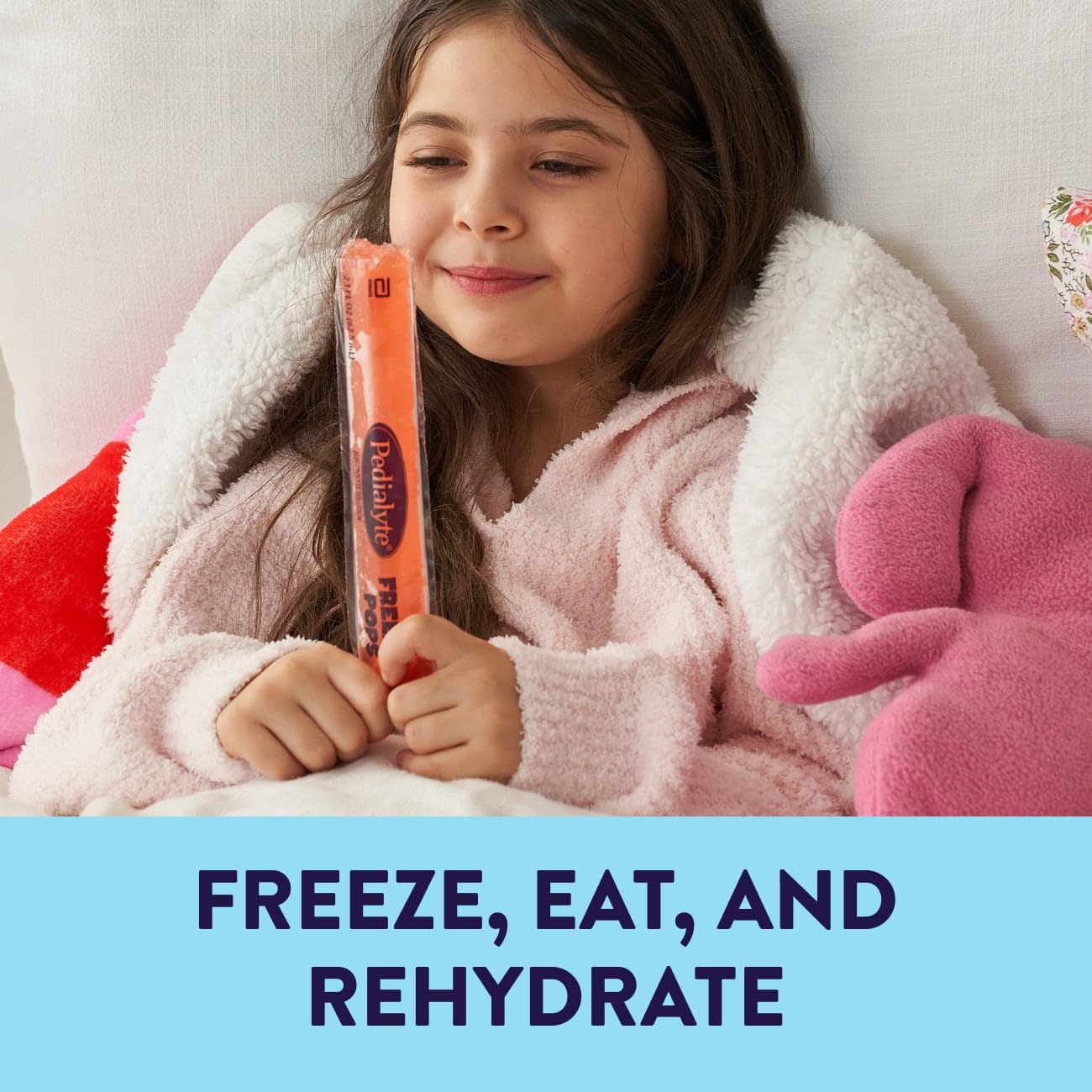 Etiqueta nutricional de Pedialyte en primer plano con información de electrolitos clara