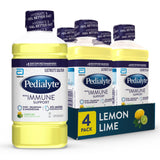 Pedialyte envase frontal 1L pack de 4 mostrando etiqueta clara y beneficios