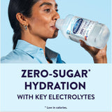 Pedialyte gotas y textura del líquido Berry Frost para sabor refrescante