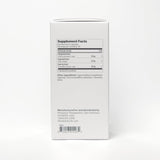Pendulum etiqueta del frasco indicando ingredientes y pruebas de calidad