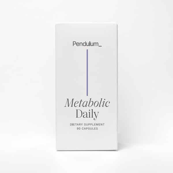 Pendulum etiqueta principal con información de ingredientes y pruebas