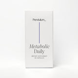 Pendulum etiqueta principal con información de ingredientes y pruebas