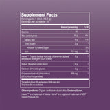 Pendulum ingredientes clave en primer plano para nutrición intestinal