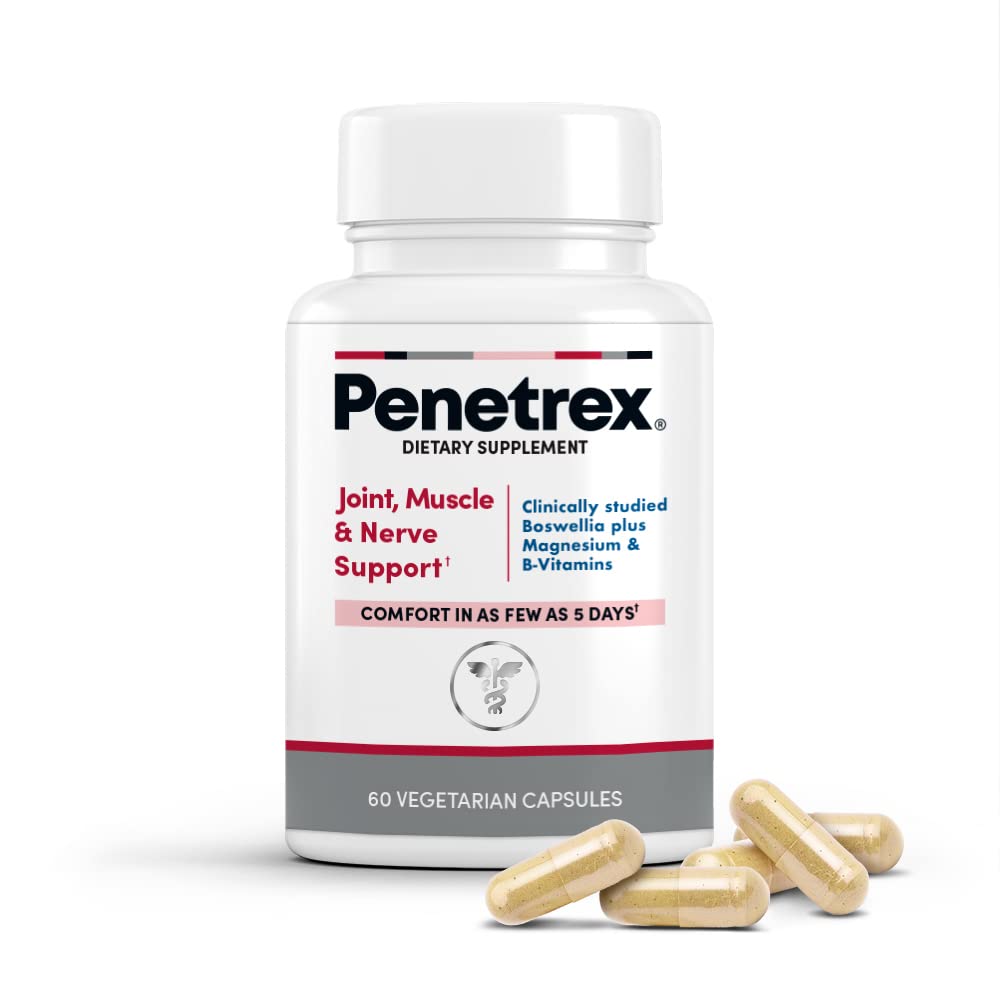 Penetrex empaque frontal mostrando el producto y beneficios para movilidad