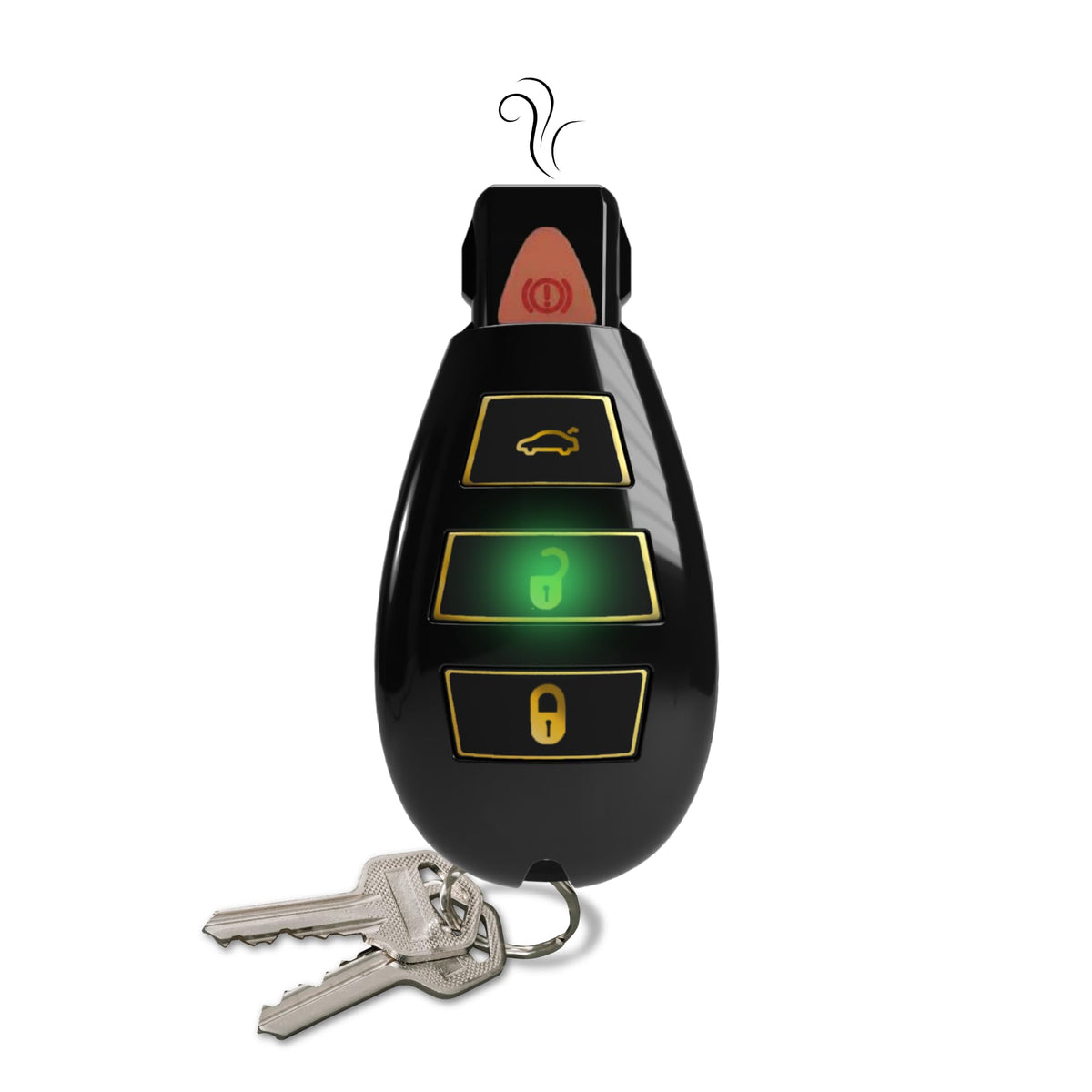 Penjamin vista frontal del difusor estilo llave mostrando discreción y diseño