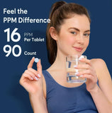 PEPAX tableta efervescente en agua en botella hermética para máxima potencia
