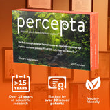 Percepta siendo tomada en entorno de trabajo para mejor concentración