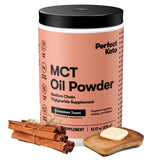 Perfect Keto empaque frontal mostrando marca y porciones, ideal para identificar producto