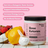 Perfect Keto enfoque en electrolitos y sales BHB, mejor hidratación