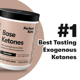 Perfect Keto antes de entrenamiento ilustra energía y apoyo para ejercicio