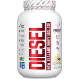 PERFECT SPORTS frasco Diesel frente muestra diseño y beneficio pureza