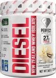 PERFECT SPORTS envase DIESEL frente, muestra pureza y confianza