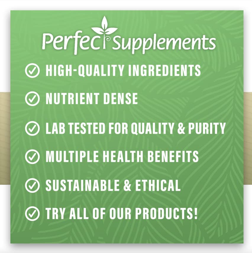 Perfect Supplements cápsulas en mano para visualizar tamaño y facilitar la dosificación