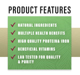 Perfect Supplements etiqueta nutricional detallada y origen certificado