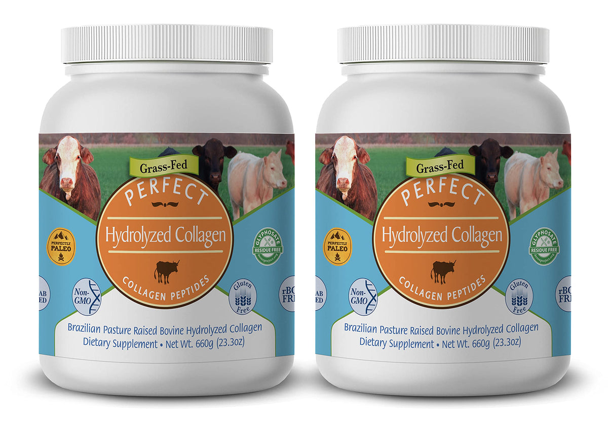 Perfect Supplements envase frontal mostrando etiqueta y beneficios claros
