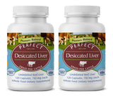 Perfect Supplements frontal del envase mostrando el pack doble y la etiqueta clara de nutrientes