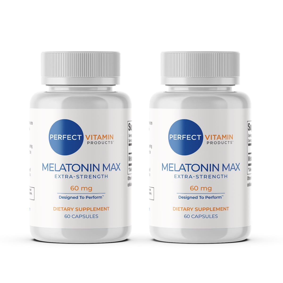 Perfect Vitamin Products frasco frontal mostrando etiqueta clara y beneficios