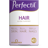 Perfectil frasco frontal mostrando la etiqueta y beneficios para cabello