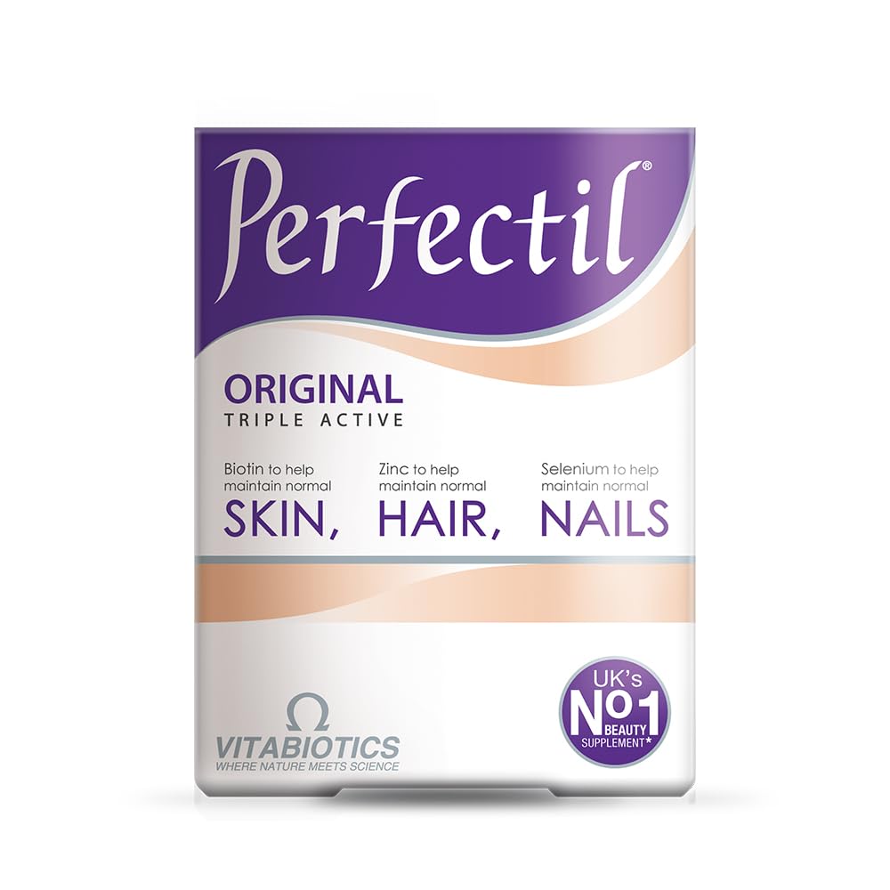Perfectil envase frontal mostrando marca y 30 tabletas, ideal para rutina diaria