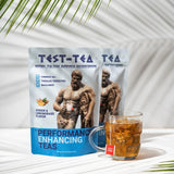Performance Enhancing Teas Test-Tea mezcla herbal en detalle con textura y color