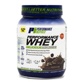 Performance Inspired envase frontal mostrando la marca y beneficios claros