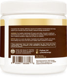 Perk Creamatine junto a una mano para comparar tamaño y porciones del envase