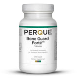 PERQUE frasco frontal de Bone Guard Forte 20 mostrando envase profesional y confianza