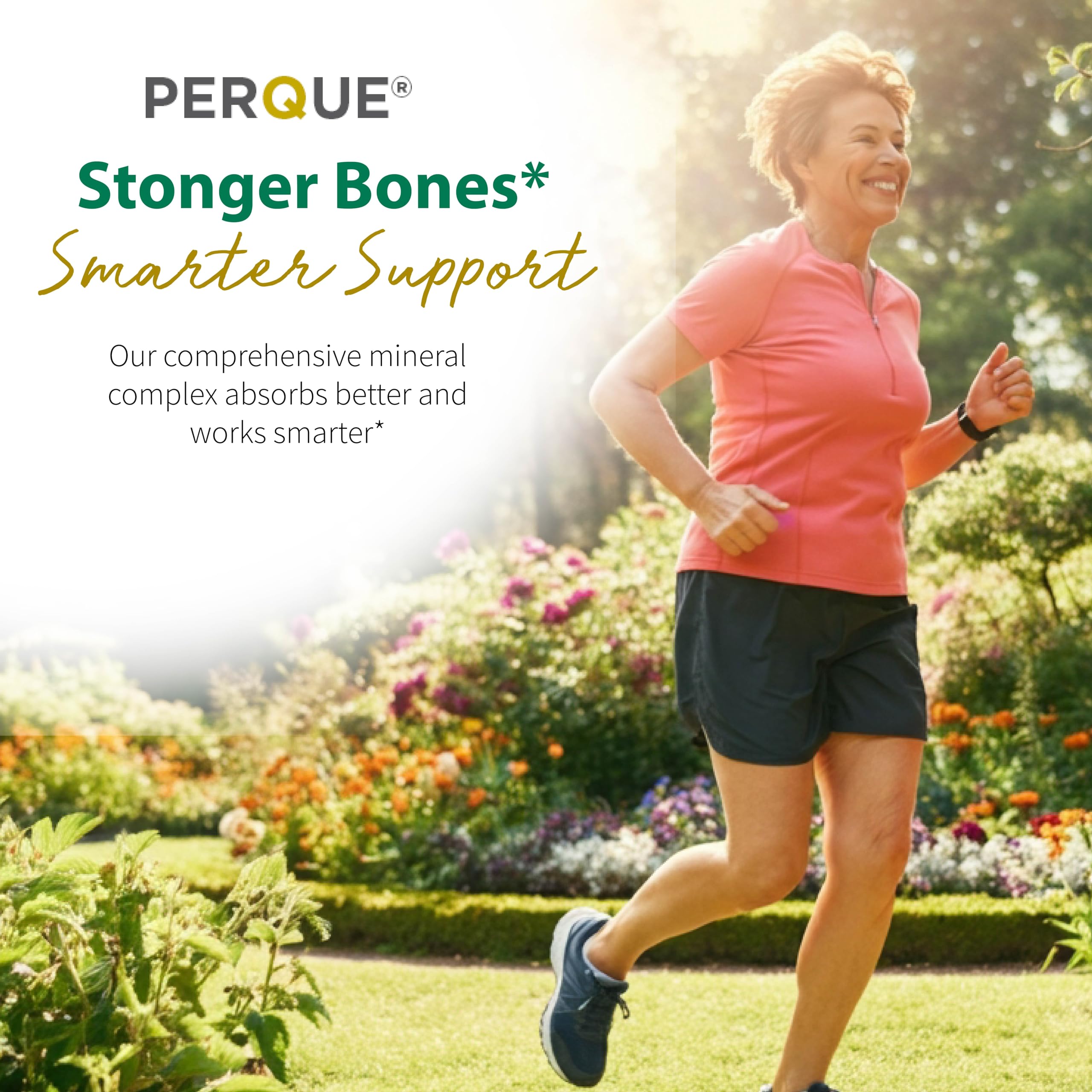 PERQUE detalle de la textura de la cápsula Bone Guard Forte para calidad