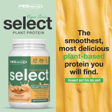 PEScience batido preparado en vaso que destaca sabor y mezcla sin grumos