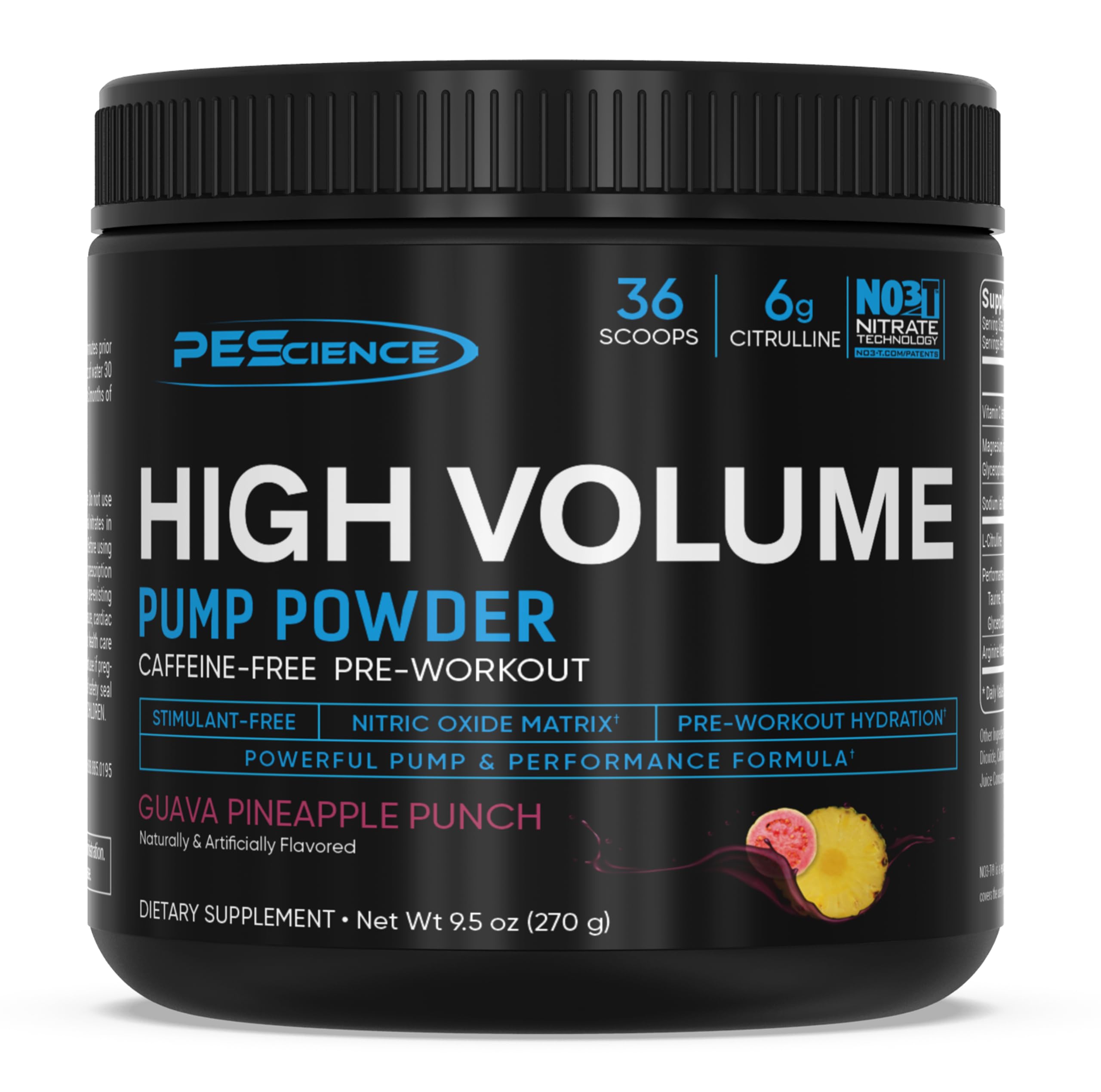 PEScience frasco frontal mostrando diseño y beneficios visuales