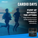 PEScience atleta en gimnasio usando el producto para mejores pumps